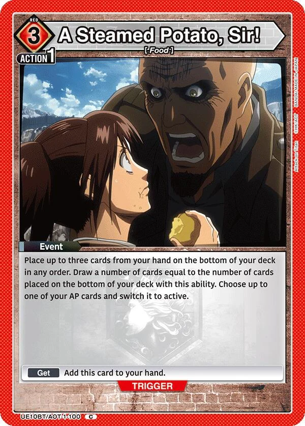 A Steamed Potato, Sir! (UE10BT/AOT-1-100) (UE10BT)