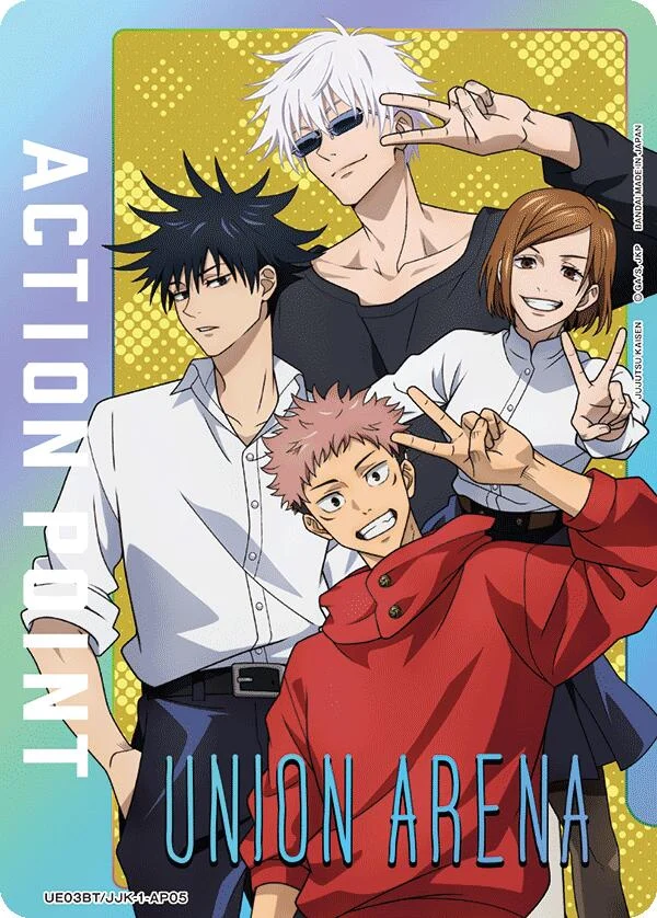 Action Point Card (AP05) (Jujutsu Kaisen) (UE03BT/JJK-1-AP05) (UE03BT)