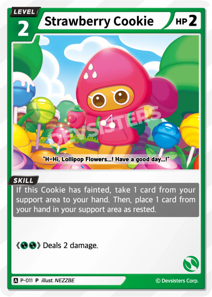 Strawberry Cookie P-011