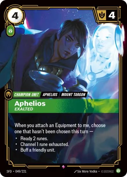 Aphelios - Exalted (049/221) (SPF)
