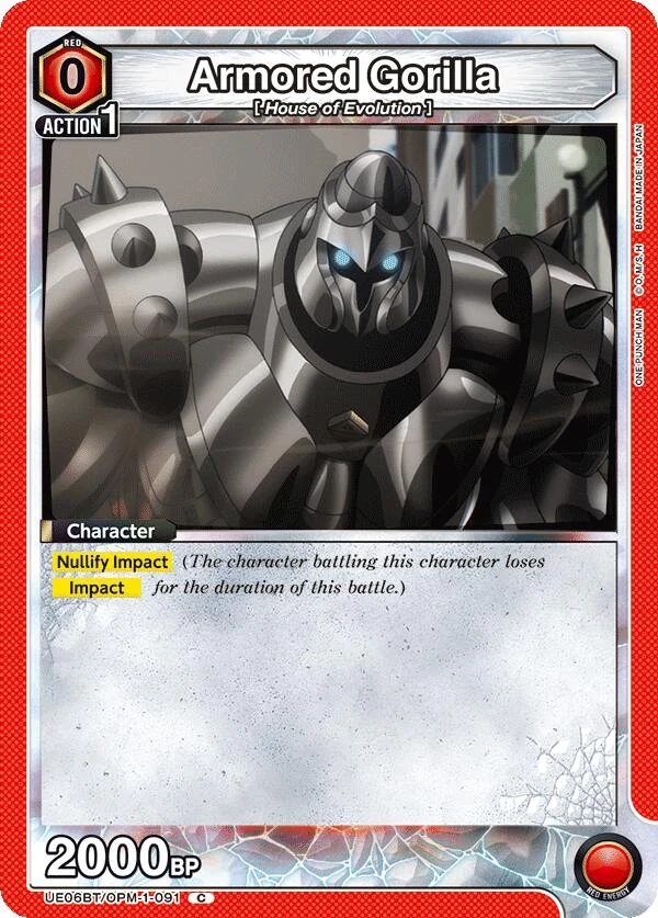 Armored Gorilla (UE06BT/OPM-1-091) (UE06BT)