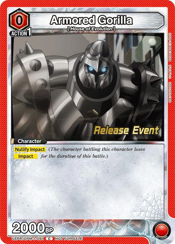 Armored Gorilla (UEPR/OPM-1-091) (UE06BT_RE)