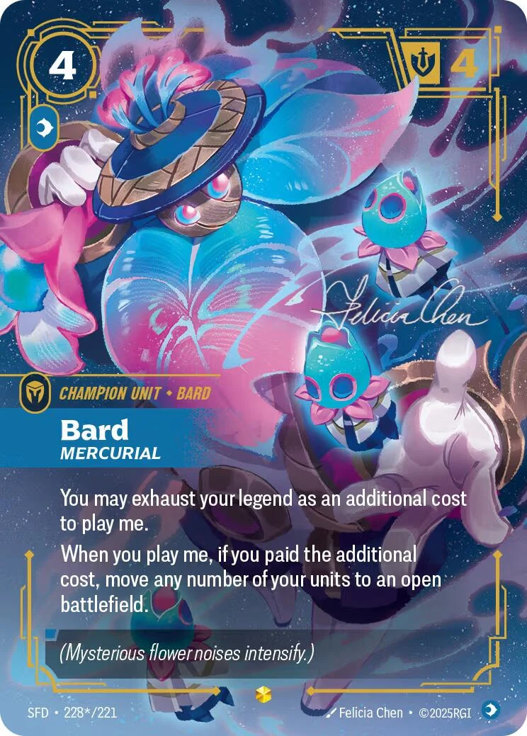 Bard - Mercurial (Signature) (228*/221) (SPF)
