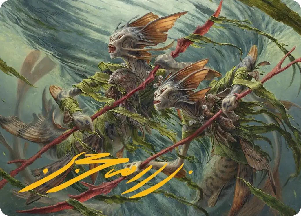 Champions of the Shoal Art Card (Gold-Stamped Signature) (6)