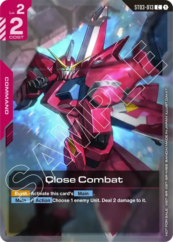 Close Combat (Championship Participation Pack 01) (ST03-013) (GCG-PR)