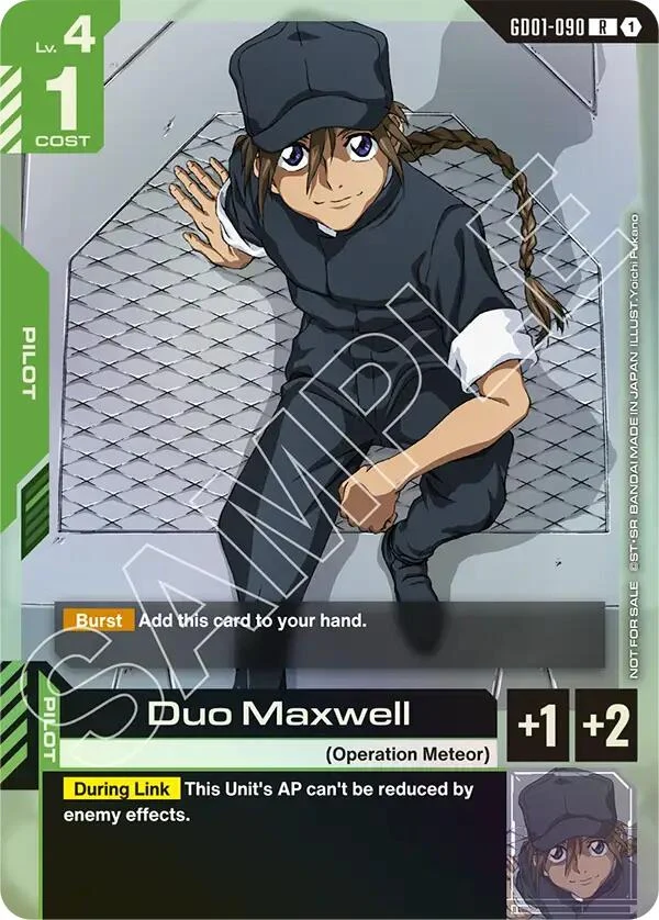 Duo Maxwell (Store Tournament Participant Pack 01) (GD01-090) (GCG-PR)
