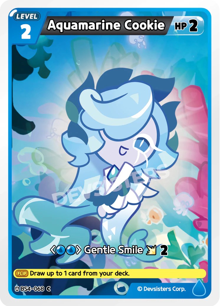 Aquamarine Cookie BS4-068