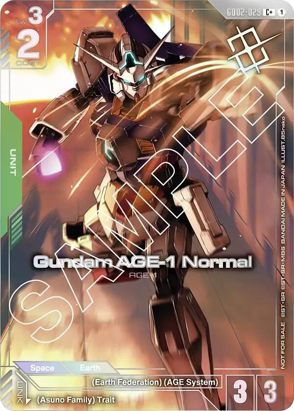Gundam AGE-1 Normal (Store Tournament Winner Pack 02) (GD02-029) (GCG-PR)