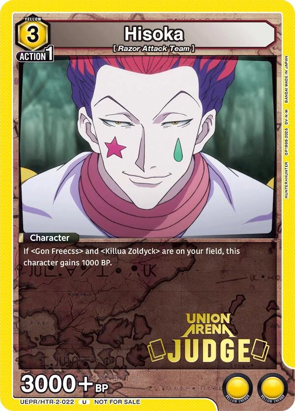 Hisoka (022) (Judge Pack) (UEPR/HTR-2-022) (UEPR)