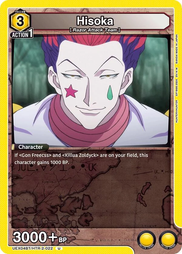 Hisoka (022) (UEX04BT/HTR-2-022) (UEX04BT)