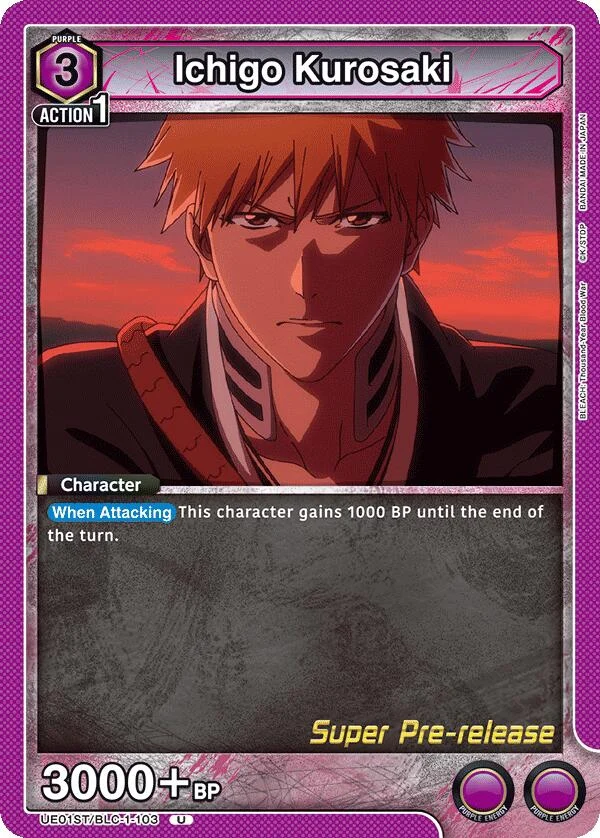 Ichigo Kurosaki (103) (UE01ST/BLC-1-103) (UE01ST_PRE)