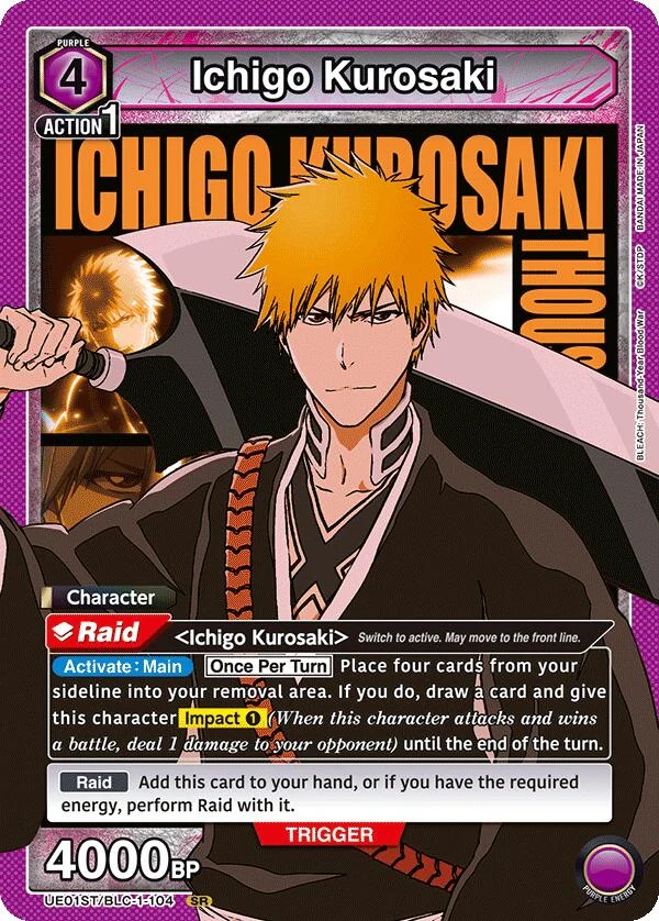 Ichigo Kurosaki (104) (UE01ST/BLC-1-104) (UE01ST)