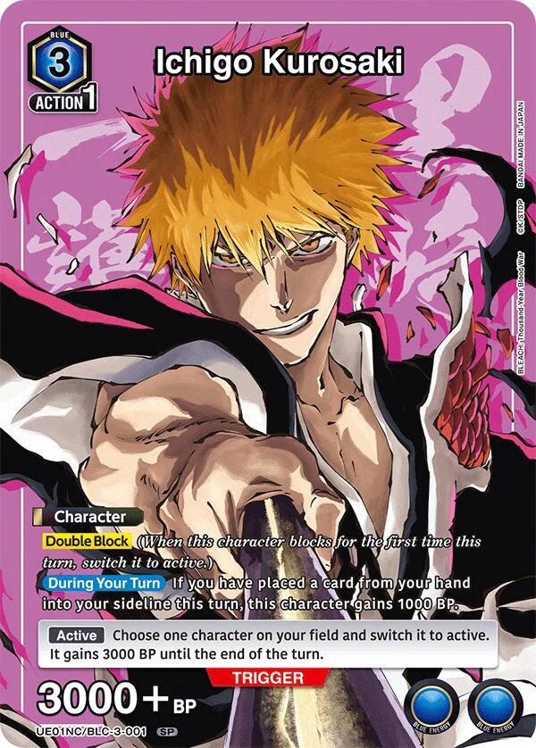 Ichigo Kurosaki (UE01NC/BLC-3-001) (UE01NC)