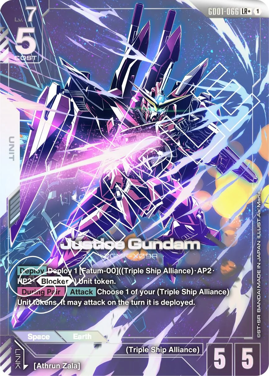 Justice Gundam (LR+) (GD01-066) (GD01)