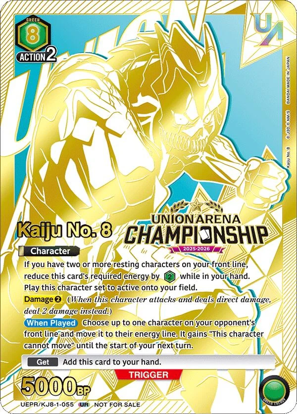 Kaiju No. 8 (Regionals 25-26) (UEPR/KJ8-1-055) (UEPR)