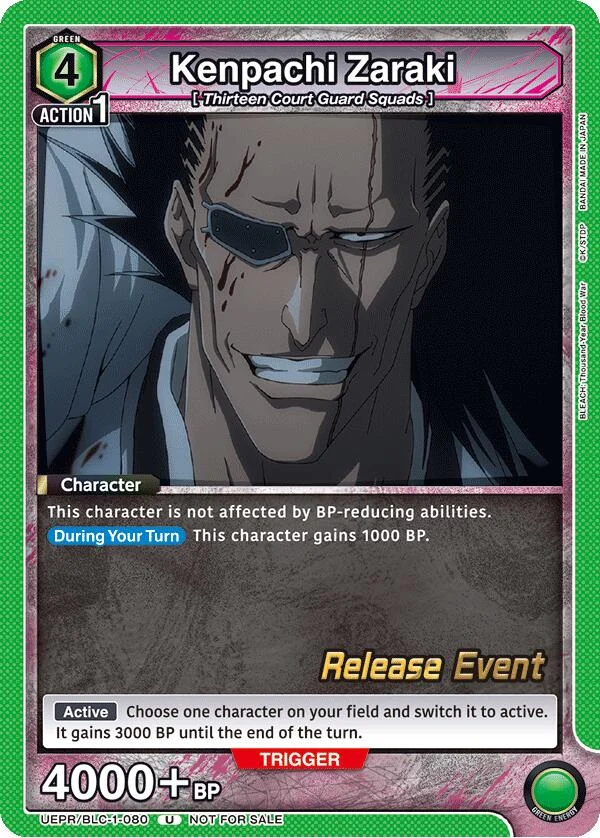 Kenpachi Zaraki (080) (UEPR/BLC-1-080) (UE01BT_RE)