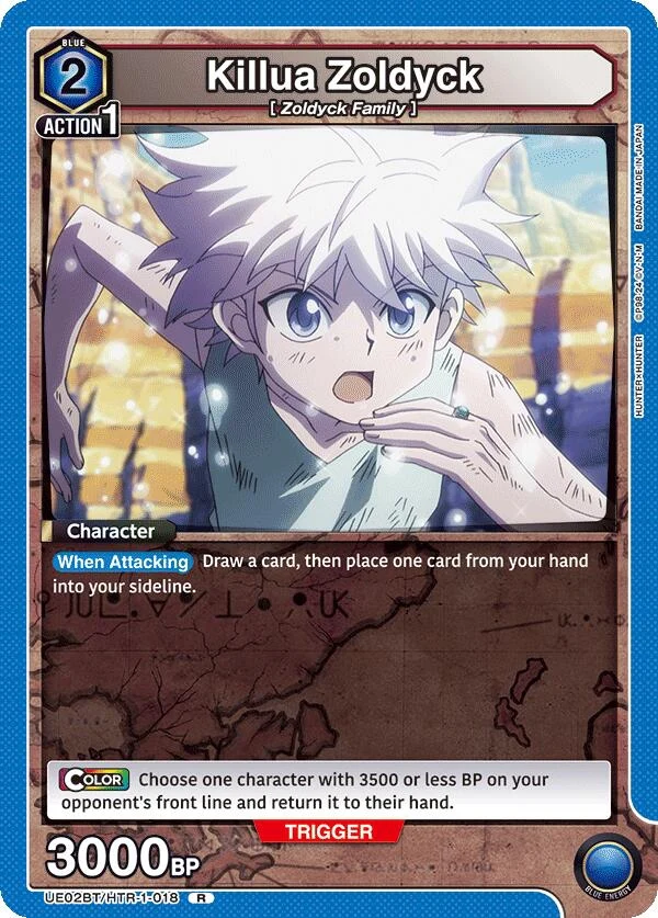 Killua Zoldyck (018) (UE02BT/HTR-1-018) (UE02BT)