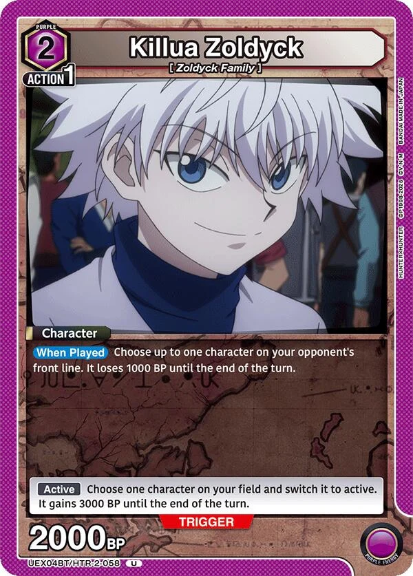 Killua Zoldyck (058) (UEX04BT/HTR-2-058) (UEX04BT)