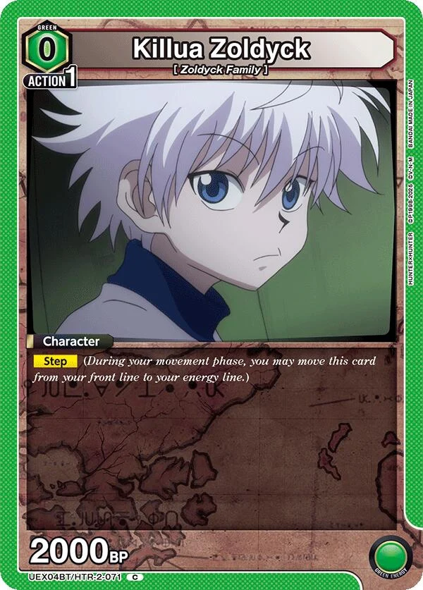 Killua Zoldyck (071) (UEX04BT/HTR-2-071) (UEX04BT)