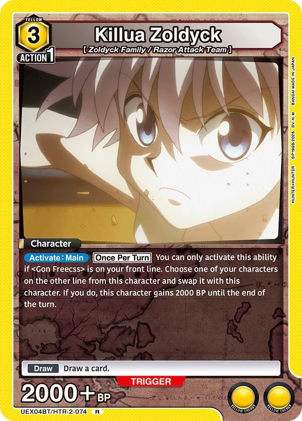 Killua Zoldyck (074) (UEX04BT/HTR-2-074) (UEX04BT)