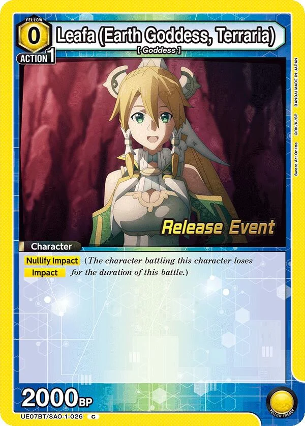 Leafa (Earth Goddess, Terraria) (026) (UE07BT/SAO-1-026) (UE07BT_RE)