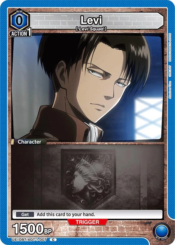 Levi (007) (Box Topper Foil) (UE10BT/AOT-1-007) (UE10BT)