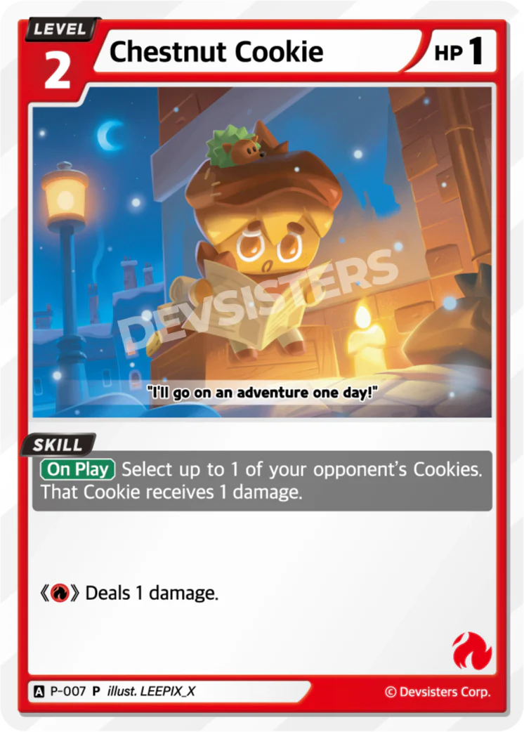 Chestnut Cookie P-007