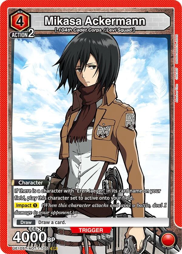 Mikasa Ackermann (105) (UE10ST/AOT-1-105) (UE10ST)
