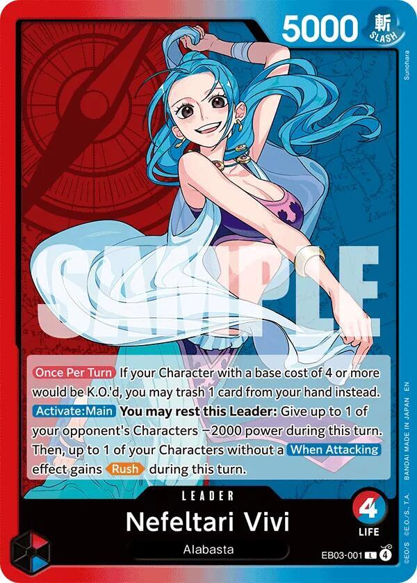 Nefeltari Vivi (001) [Extra Booster: One Piece Heroines Edition]