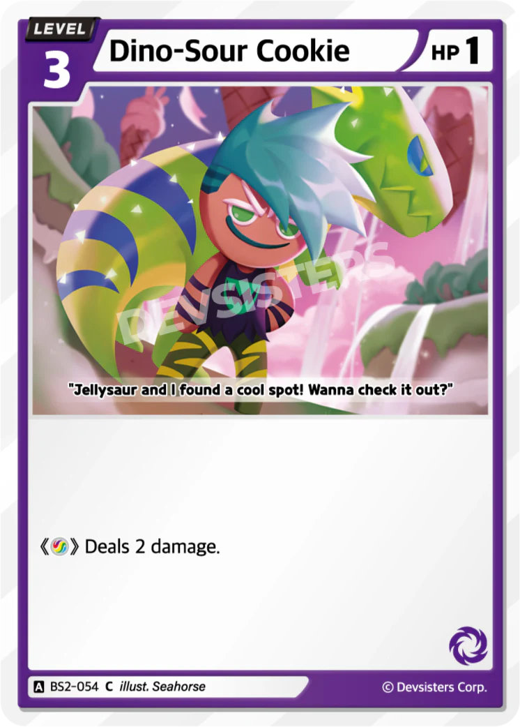 Dino-Sour Cookie BS2-054