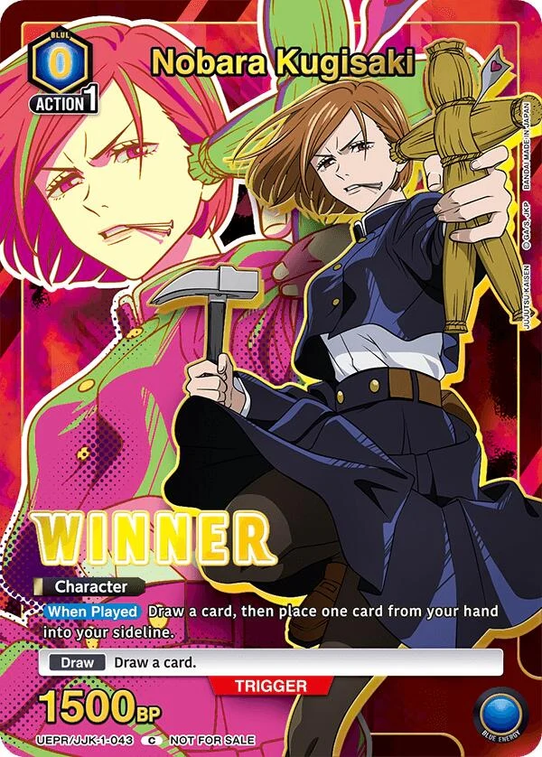 Nobara Kugisaki (043) (Winner) (UEPR/JJK-1-043) (UEPR)
