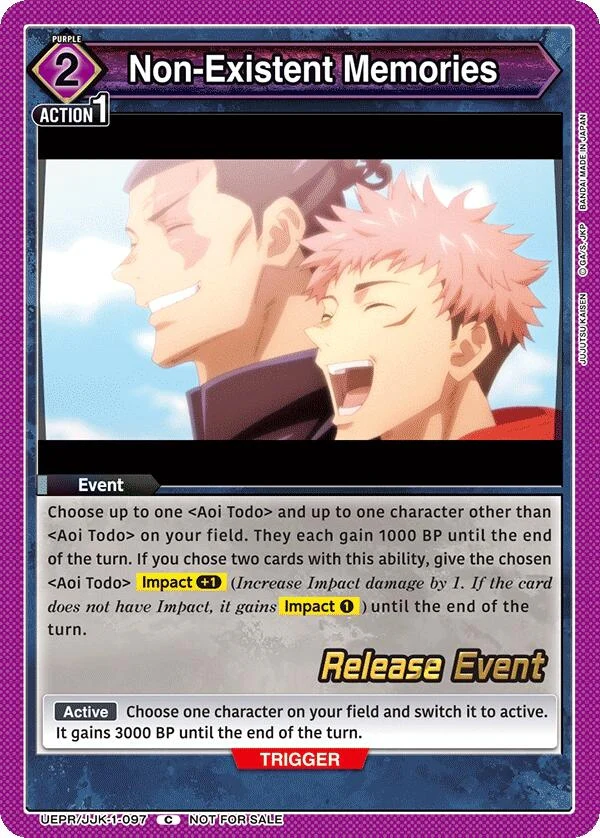 Non-Existent Memories (UEPR/JJK-1-097) (UE03BT_RE)