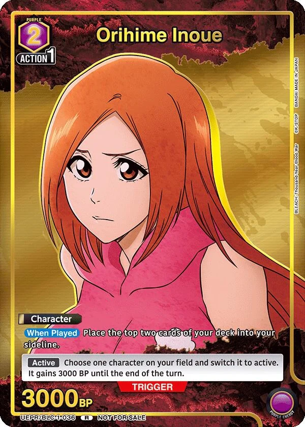 Orihime Inoue (Gold) (UEPR/BLC-1-036) (UEPR)
