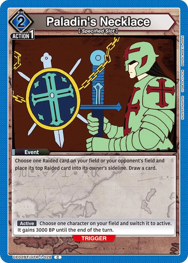 Paladin's Necklace (UE02BT/HTR-1-028) (UE02BT)