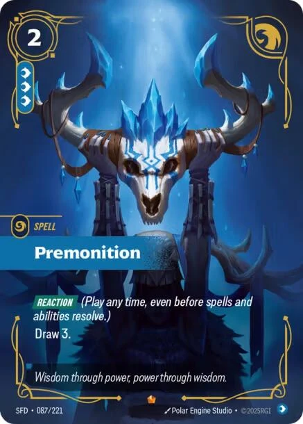 Premonition (087/221) (SPF)