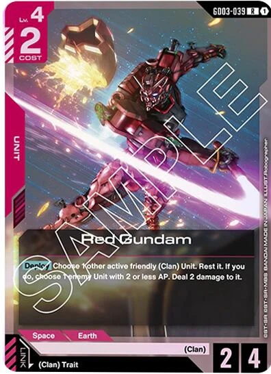 Red Gundam (GD03-039) (GD03)