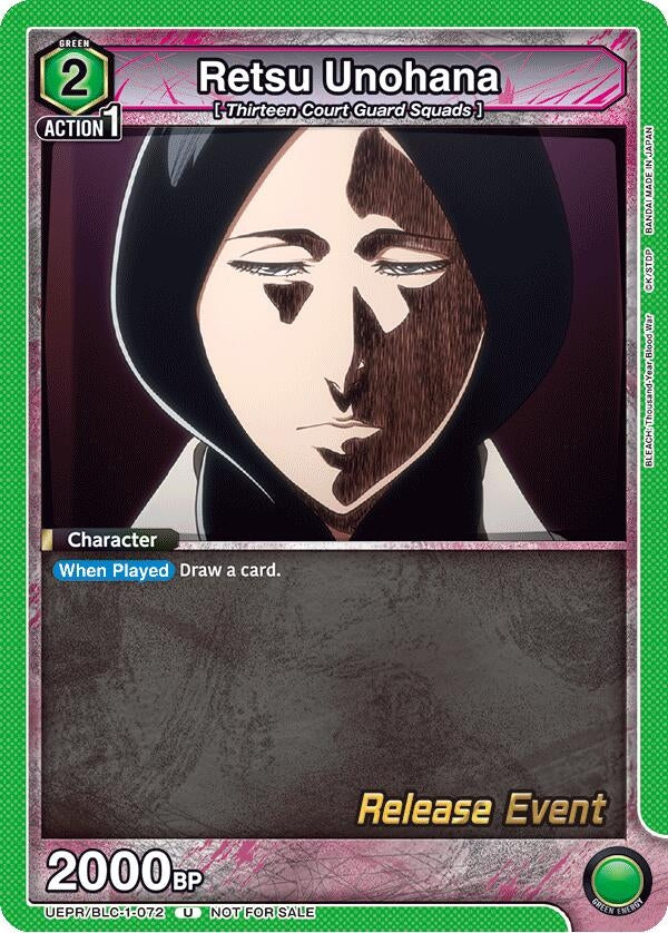 Retsu Unohana (072) (UEPR/BLC-1-072) (UE01BT_RE)