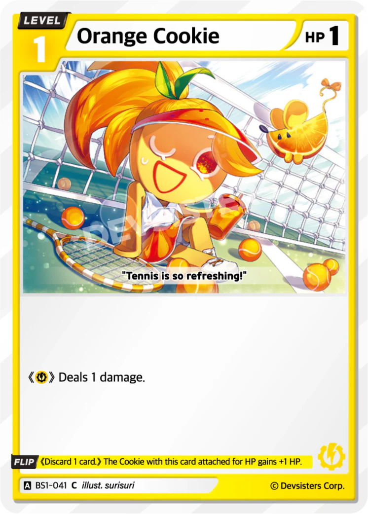 Orange Cookie BS1-041