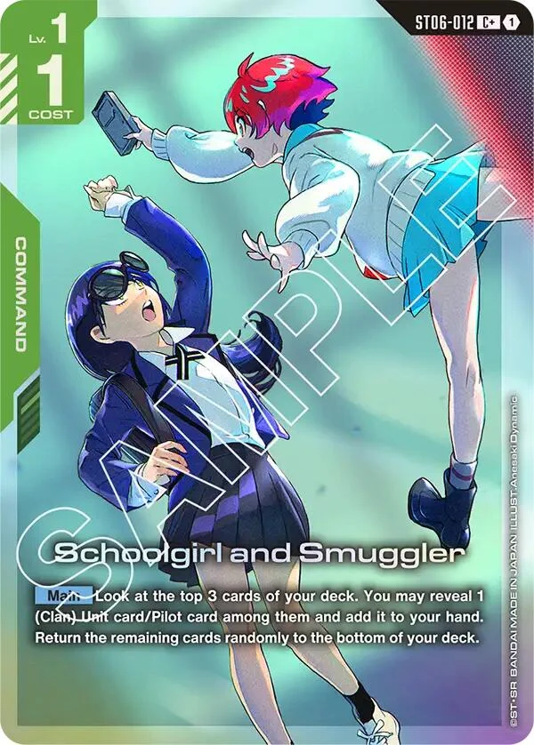 Schoolgirl and Smuggler (C+) (ST06-012) (ST06)
