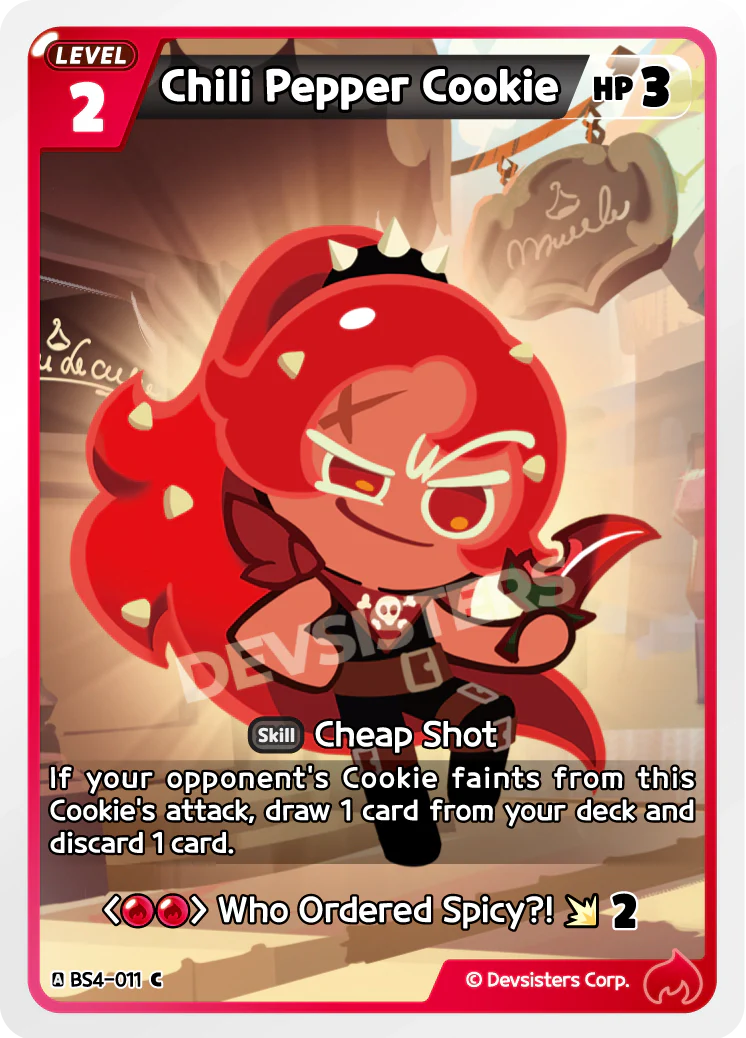 Chili Pepper Cookie BS4-011