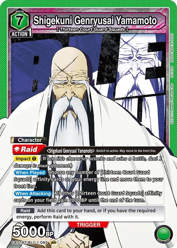 Shigekuni Genryusai Yamamoto (093) (UE01BT/BLC-1-093) (UE01BT)