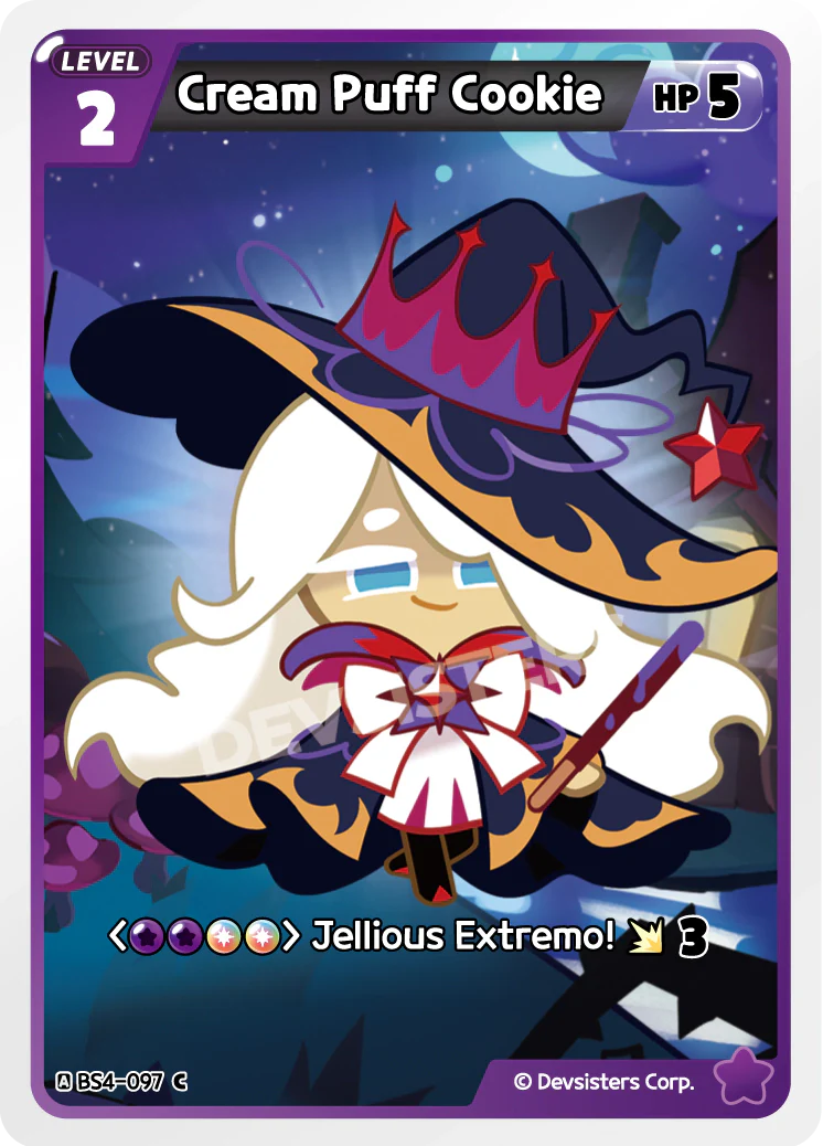 Cream Puff Cookie BS4-097