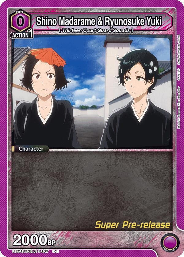 Shino Madarame & Ryunosuke Yuki (UE01ST/BLC-1-107) (UE01ST_PRE)