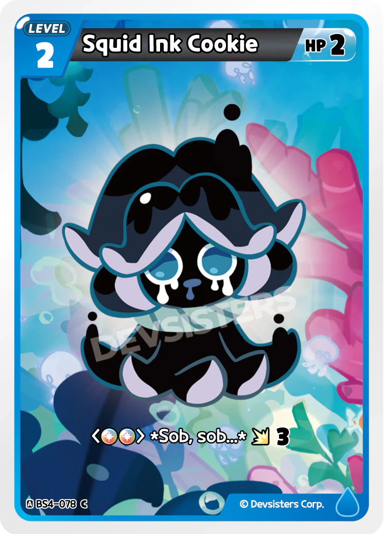 Squid Ink Cookie BS4-078