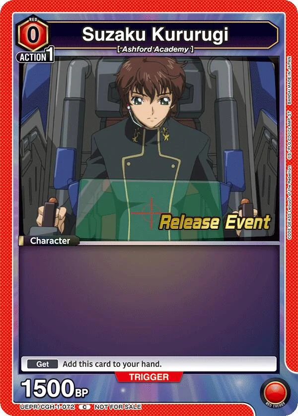 Suzaku Kururugi (072) (UEPR/CGH-1-072) (UE04BT_RE)