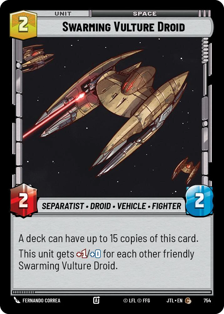Swarming Vulture Droid (754) (754) [Jump to Lightspeed]