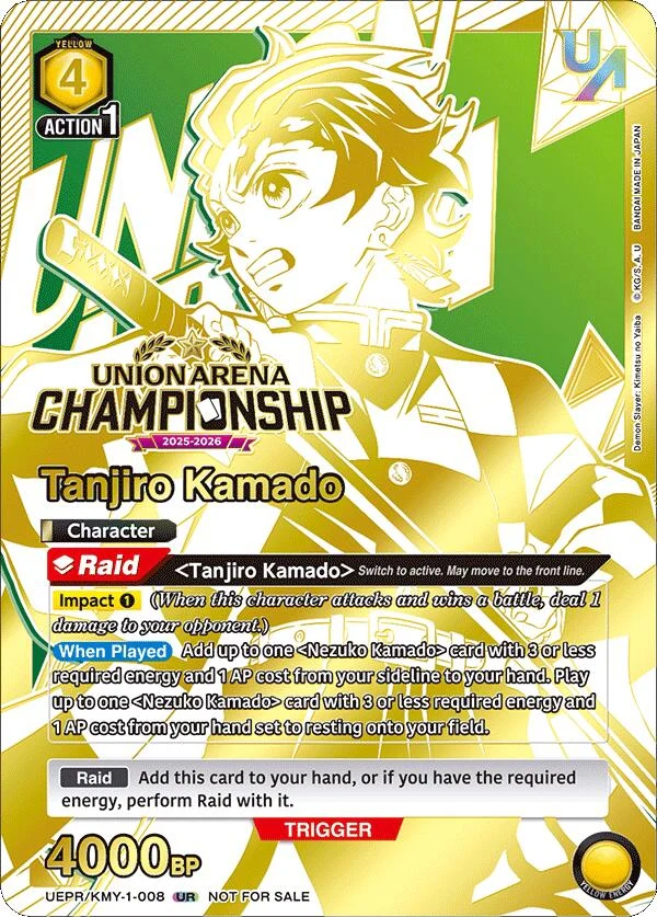 Tanjiro Kamado (Regionals 25-26) (UEPR/KMY-1-008) (UEPR)