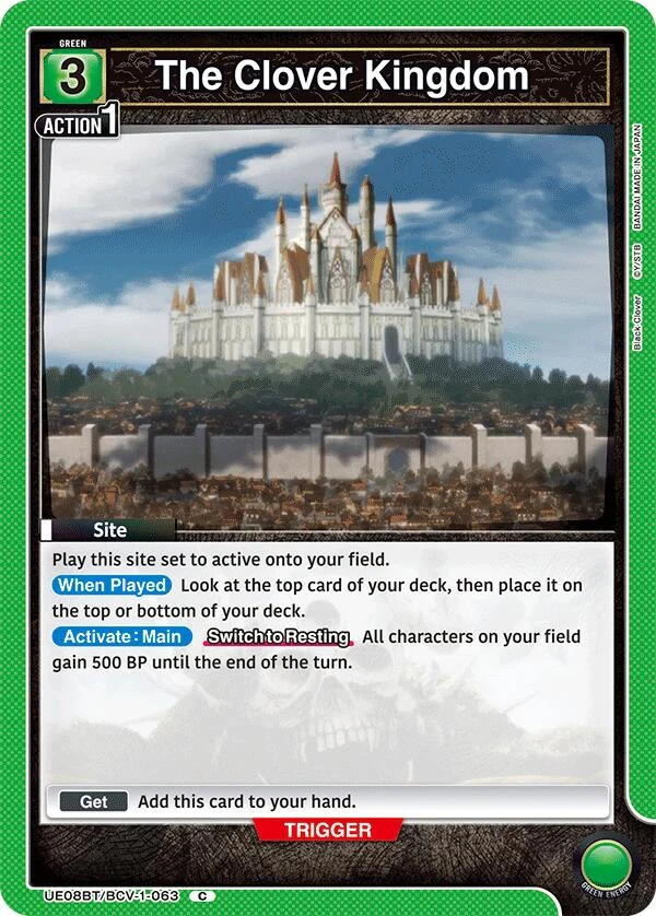 The Clover Kingdom (UE08BT/BCV-1-063) (UE08BT)