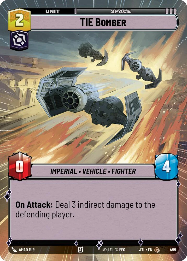 TIE Bomber (499) (Hyperspace) (499) [Jump to Lightspeed]