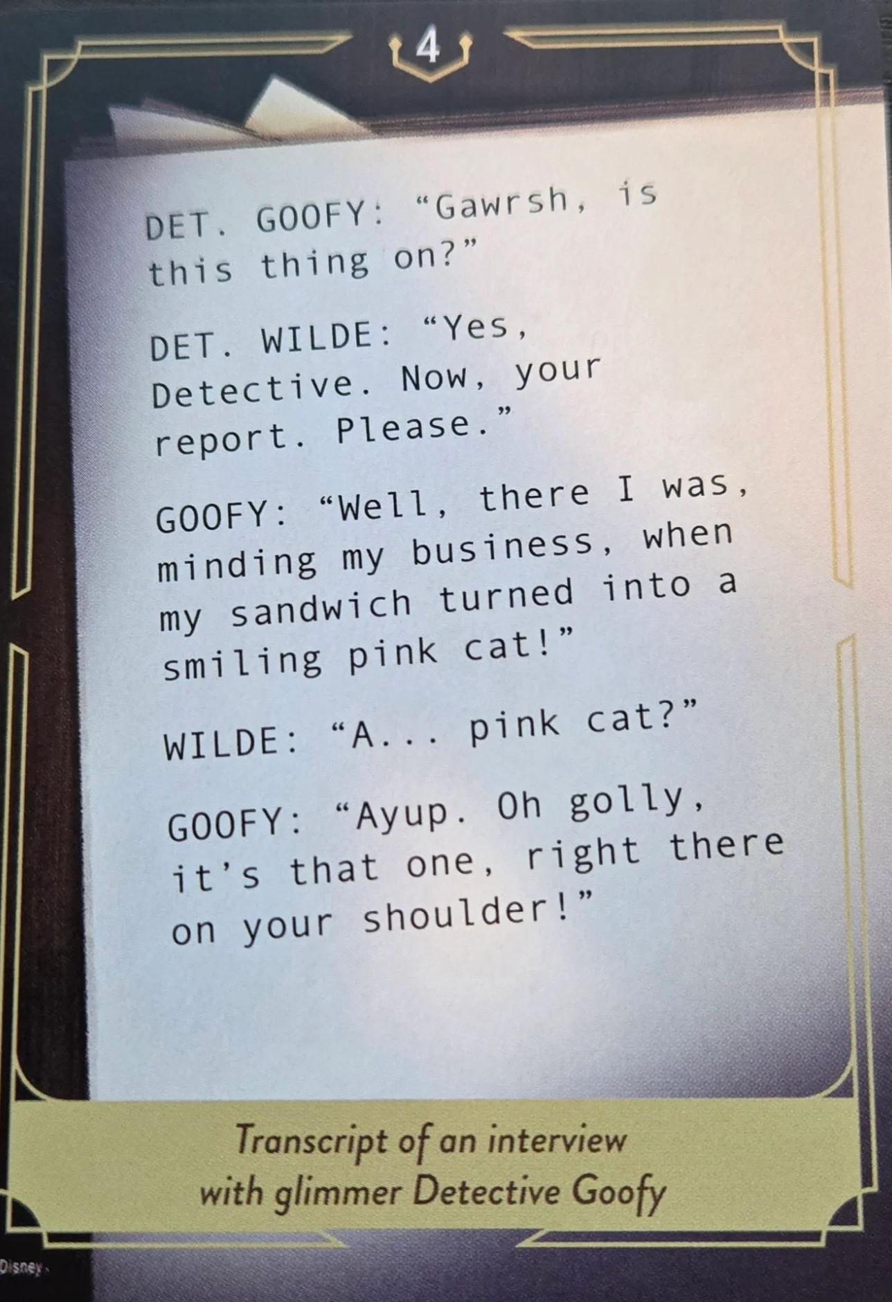 Whispers In The Well - Puzzle Insert (Case File 4)